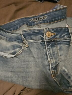 Maurices Faded Blue Denim Jeans